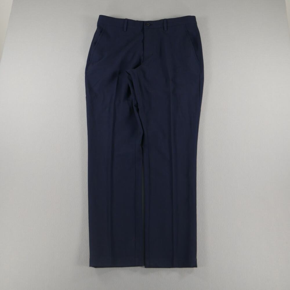 NWT Original Penguin Mens Pants Chino Stretch Slim Fit Dark Sapphire Blue 32x30